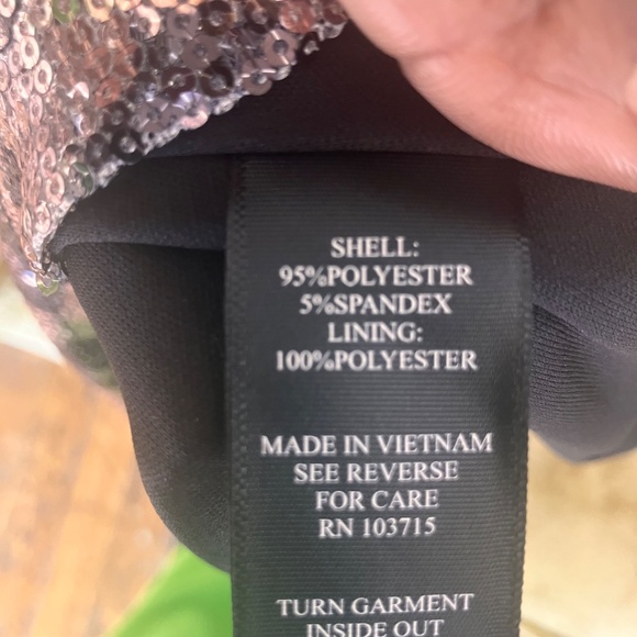 Nicole Miller cheetah print sequin dress - Picture 13 of 15